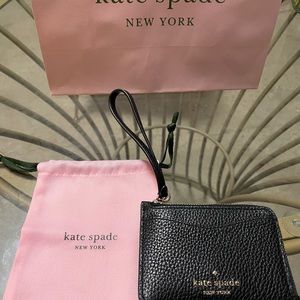 Kate Spade wristlet card holder
